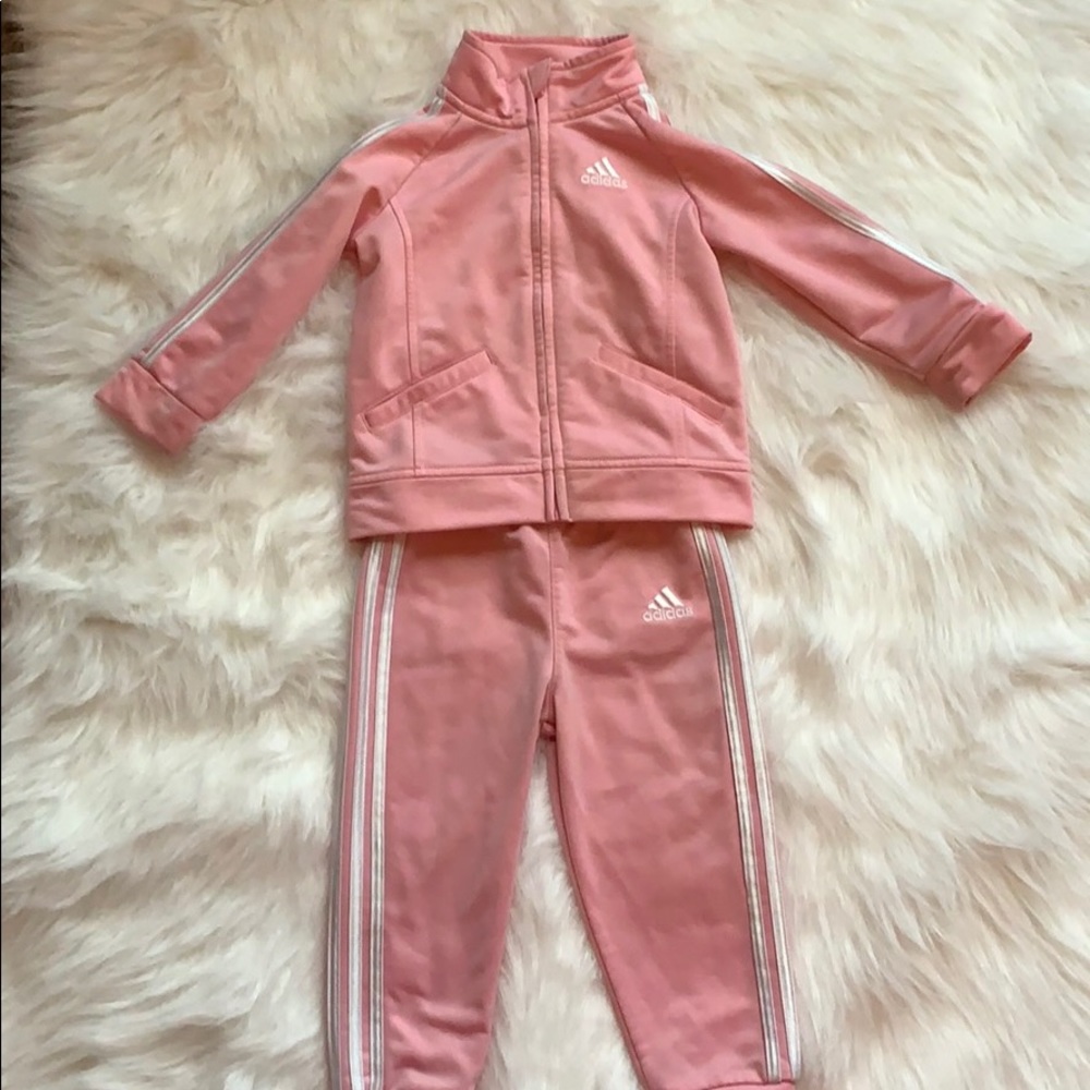 Adorable Adidas track suit!